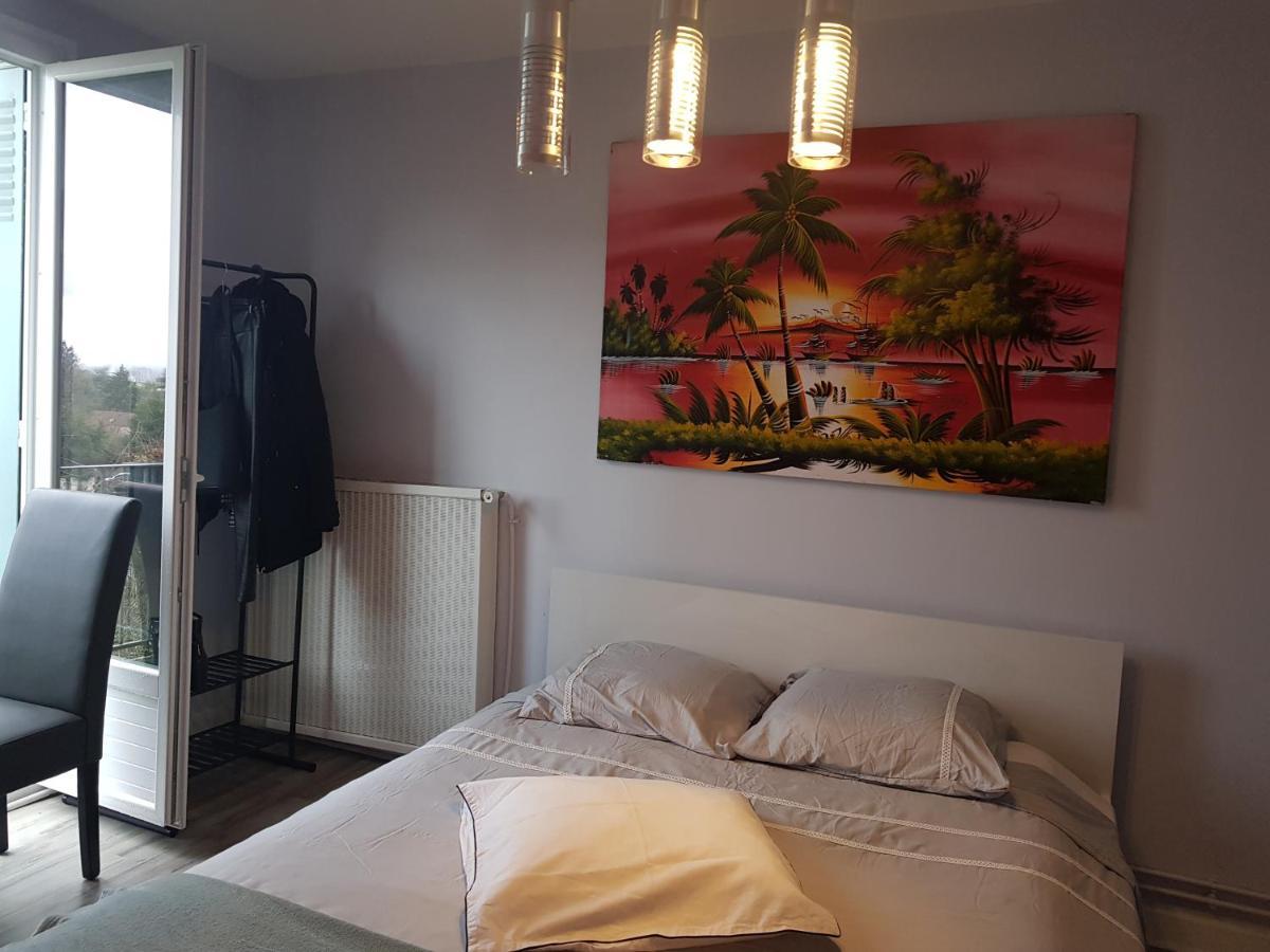 Chambres A Louer Dans Appartement Balcon - Wifi - Parking Gratuit Nevers Exteriör bild
