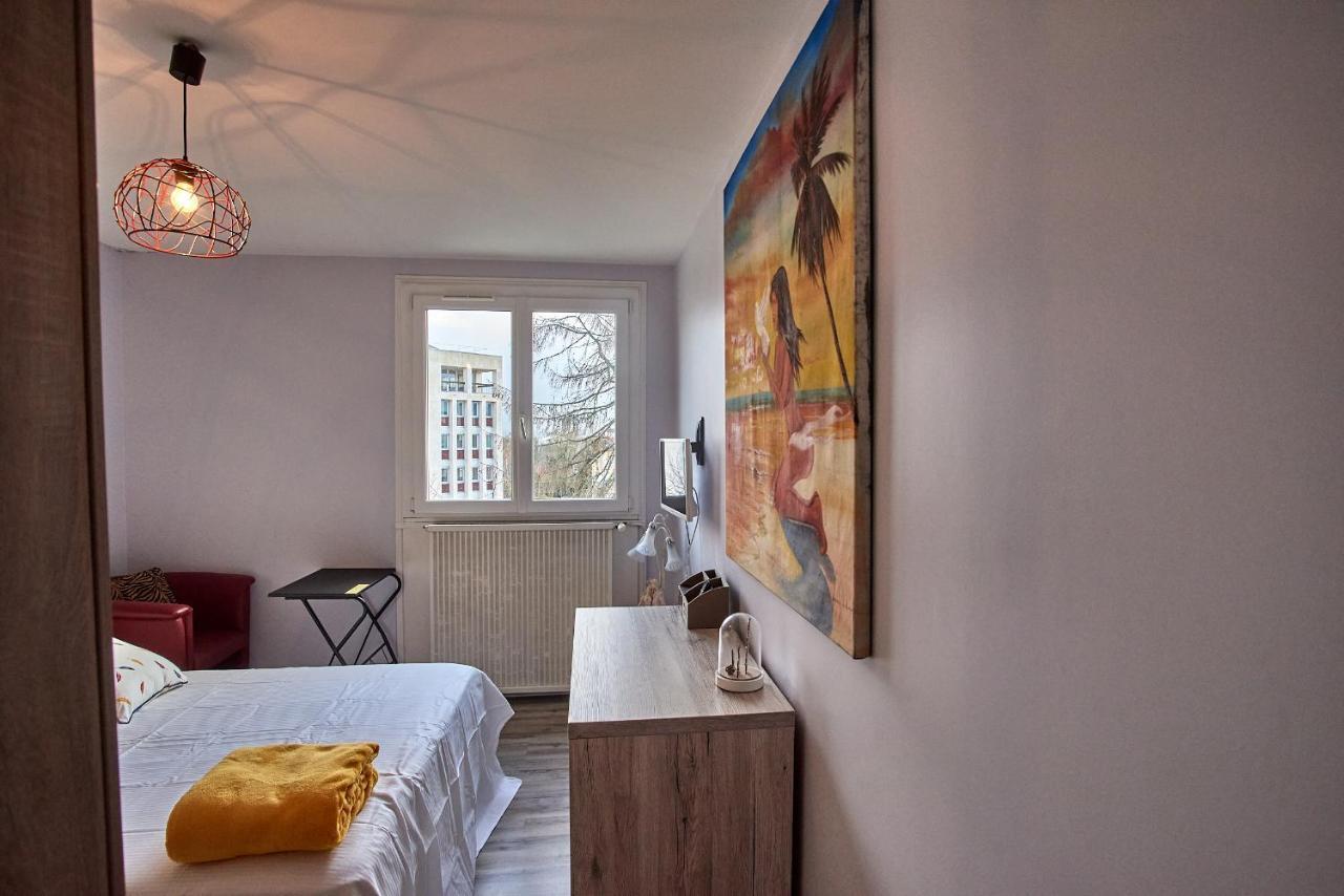 Chambres A Louer Dans Appartement Balcon - Wifi - Parking Gratuit Nevers Exteriör bild